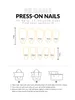 Falska naglar 24st Fake Nail White Pointed Head Artificial Ultra-Flexible återanvändbar långvarig för fingerdekoration hem