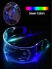 Kolorowe LED świetliste okulary El Wire Neon Party Light Up Rave Costume Decor DJ Okulary przeciwsłoneczne Halloween Dekoracja 6270033