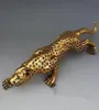 15 -calowe Art Deco Lopards Bronze Rzeźba Kubizm Panthers Statue2933266