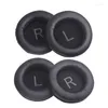 Boinas 1p Earpads macios Campa de almofada de couro para AKG K52 K72 K92 K240 fones de ouvido