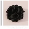 Broszki Śliczne vintage róża broszka bankiet Pins Kobiety odzież materiał kwiatowy