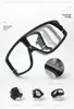 Masque de plongée aux lunettes de plongée antichauffe des lunettes de plongée sous l'eau nager en silicone à la myope 240418