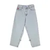Designer dżinsów Big Boy Skater Polar szeroka noga luźna jeansowa dżinsowa swoboda pantsdhfw Ulubiona moda pośpieszna nowe przyjazdy Chenghao03 986