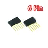 5PCS 2,54 mm 6pin 8pin 10pin 10 mm długość igła samica nagłówka paska do układania układu w stos