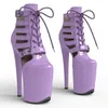 Chaussures de danse 20cm / 8 pouces Pu Upper Upper moderne Sexy Sexy Club Pole haute plate-forme de talon