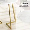 Mesa de comedor redonda Vecelo para 2, mesa de madera con marco de acero, comedor moderno con sillas para la sala de estar de desayuno de cocina, blanco y oro