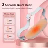 Groothandel draagbare elektrische periode pijnverlichting Device Massager Warm paleisgordel schatverwarmingskussen voor menstruatie krampen vrouwen