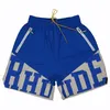 Shorts de rhude shorts de créateurs hommes nage shorts d'été pantalon de plage de la mode