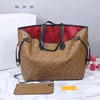 Niños 40156/m40995 mm bolsas de diseñador de lujo 2 piezas con billetera bolsos para mujeres diseñadores de damas mensajero compuesto dama embrague bolso de hombro