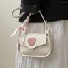 Shoulder Bags Design Sling Bag Women Korean Style Cute Soft Leather Crossbody For Womne Underarm Phone Pouch