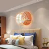 Wall Lamp OUFULA Modern Picture LED Creative Luxury Orange Landscape Decor Sconce Light For Home Living Room