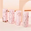 Storage Bottles 3.5g Empty Lip Gloss Tube 3D Flower Painting Printed Container Refillable Bottle Lipstick Holder For DIY Cosmetic