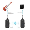 Tillbehör Ammoon AM5G Wireless 5.8G Guitar System uppladdningsbar ljudsändare och mottagare ISM Band Guitar Amplifier Accessories