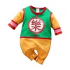 dresses Dragon Dbz Baby Girl Boy Costume Anime Clothes Newborn Romper Infant Cosplay Jumpsuit Toddler Halloween Costume 018m