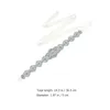 Hair Clips Rhinestone Belt Wedding Dress Pearl Bridal For Gown Accessory Ribbon Sash Women' Belts