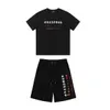 Tracksuit Trapstar Men Shorts und T -Shirt -Set Haikyuu Herren Designer Trapstar Tracksuit Hochwertige gestickte Pure Cotton Lose Casual Shorts Sets Herren Größe S M l xl