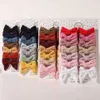 Hair Accessories 14Pcs/Set Girls Solid Cute Colorful Corduroy Soft Hair Clips Boutique Headwear for Kids Children Handmade Hair Accessories Gifts