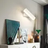 Lâmpada de parede 8w vendendo quarto de cabeceira rotatável ângulo de luz ajustável Iluminação de corredor de decoração de LED interno