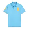 Brand de qualité Big Pony broderie Polo Polo Men's Polo-Shirts Designer Shirt Business Collier Collier Coton Fashion Mens Femmes Laurens Polo