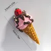 3D Food Model Koelkastmageten Cartoon broodtas koelkast magnetische sticker geschenken PO -berichthouder keuken koelkast sticker 240420