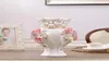 keramisch rood wit moderne bloemen vaas huisdecor grote vloer vazen ​​voor bruiloftdecoratie keramisch handwerk porseleinen figurines7251964