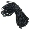 Keychains 7 Rope Paracord Parachute Resistant Camping Survival Color: Black Camo Length: