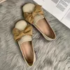 Casual Shoes 2024 Spring Autumn Woman Flat Sole Single British Style Fashion Microfiber Leather Women's Causal Loafers