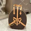 Louls Vutt Top Luxury Lage Derginer Medieval Bag Purse Cake Cake Bag Storage Bag Armpit Handbag Handbag Bag Makeup Round Women's L