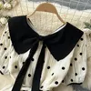 Robes de fête Summer French Polka Dot Murffon Robe