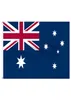 3x5 Australia Flag Custom National Hanging Outdoor Indoor Screen Printing 68D Screen Printing Support Drop 7175069