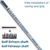 Golffahrerwelle AD HD6 Graphit Clubwellen kostenlose Montagehülse und Grip Flex S R X Marke 240428