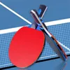 Huieson 7 -Star Carbon Table Tennis Racket 2 PCSSET 5 Sklejka 2 Wewnętrzna ping ponga wiosła z torbą do przenoszenia 240419