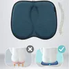 Pillow 3D Honeycomb Silica Gel Office Chair For Summer Breathable Cooling Student Seat Non -slip Beautiful Buttock Pad