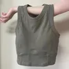 Frauen Tanks Frauen Tops sexy fester Crop Top Tank ärmellose schlanker Camis mit BH -Basisunterwäsche gepolstert