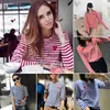 Women Hoodies Sweatshirts Designer Spela Comes Jumpers des Garcons Letter Brodery Långärmad Pullover Red Heart Loose Sweater Clothing Short Sleeved T-shirt