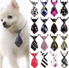 25 50 100 PCS Lot Mix Kleuren Hele hondenbogen Pet Zorgverlening Verstelbare Puppy Dog Cat Bow Tie Pets Accessoires voor honden 2338J5865529