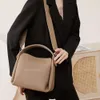 Fashion Luxury Handbags HBP 2024 Layer Shoulder bag Cowhide New Small High End Feeling bags Single crossbody tote