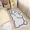 Kawaii Puppy Carpet Bedroom Carpet for Creative Bedding in Living Room Floor Mats Non slip Door Mats Cute Cartoon Home Decoration 240428