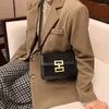 Sacs à bandouliers Vintage Alligator Femmes Baguette Good Quality Pu Classic Handbag Brand Style Designer