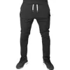 Herenbroeken heren nieuwe zomerse mode broek solide kleur broek sportpantsl2405