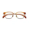 Óculos de sol óculos ópticos para homens mulheres designers retro GMS-641 Fashion Square Acetato Fibra de vidro em quadros europeus e americanos