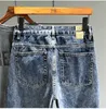 Hoogwaardige Spring Vintage Jeans Men Fashion Loose Tapered Drape Youth Denim Trousers Jeans Hip Hop Male Streetwear 240419