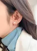 Gestüt Ohrringe 2024 Trend Geometrische Goldene Perle Ohrring Koreanische Persönlichkeit Retro Mode Frauenparty Schmuckgeschenke