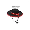 Berets Sombrero Hat Party Hats Po Props Diade Muertos Luau Festival D46A