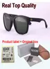 Top qualidade de lente de vidro de vidro designer de óculos de sol masculino Plank Frame Metal Hinge Sport Vintage Sun Glasses com caixa de varejo 9374868