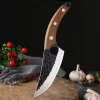 Knives Kitchen Boning Knife Chef Utility Knives Meat Cleaver Fruit Bish Escala de pescado Cuchillo de acero inoxidable Mango