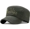 United States Us Marines Corps Cap Hat Hats Camouflage Flat Top Hat Men Cotton Hhat Usa Nav sqckxw whole20191692043