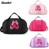 Scene Wear Girls Lace Dance Bag Children's One Shoulder Kid's Backpack Handbag Storage Latin Ballet Duffle