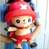 Een stuk anime-figuur Tony Chopper 35-70 cm gevulde pluche pop speelgoed slaapkamer decoratie slaapkussen voor kindermas cadeau 240426