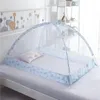 Bed baby koepel gratis installatie draagbare opvouwbare baby's bedden kinderen spelen tent mosquitera camum kinderen muggen netto 240422